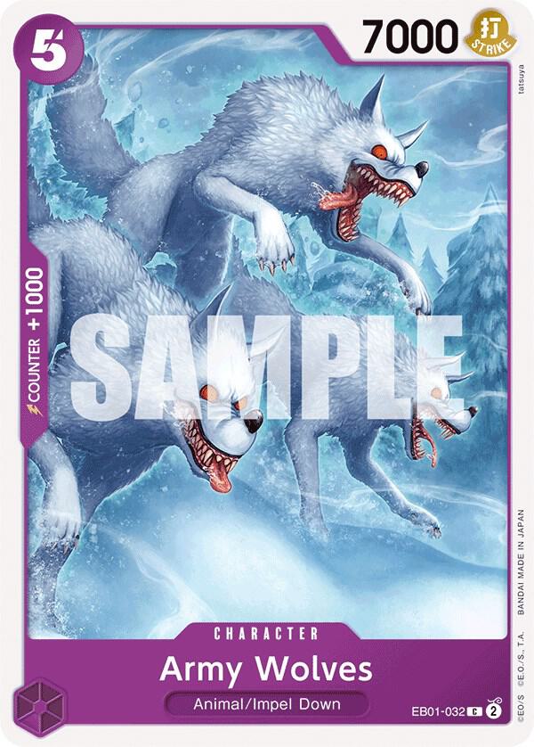 Army Wolves EB01-032 (Extra Booster: Memorial Collection) 