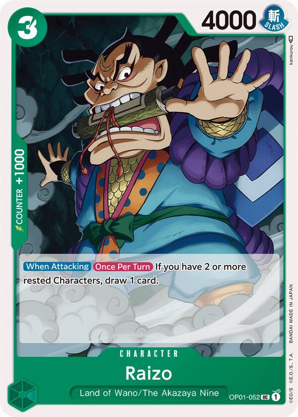 Raizo OP01-052 (Romance Dawn) 