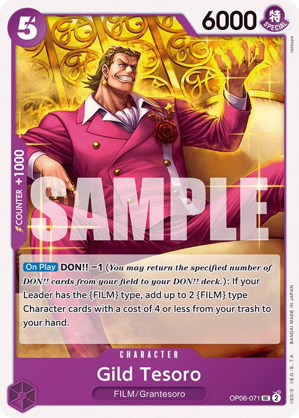 Gild Tesoro OP06-071 (Wings of the Captain) 