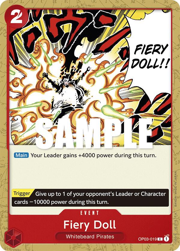 Fiery Doll OP03-019 (Pillars of Strength) 