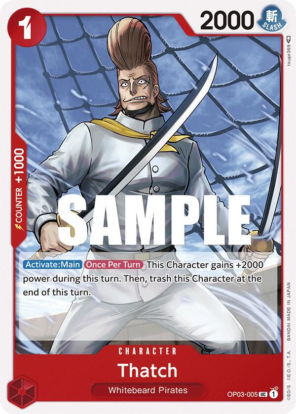 Thatch OP03-005 (Pillars of Strength) 