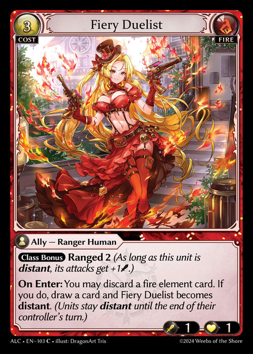 Fiery Duelist (Alchemical Revolution)(ALC-103)