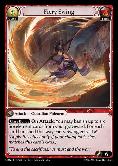 Fiery Swing (Mortal Ambition)(AMB-100)