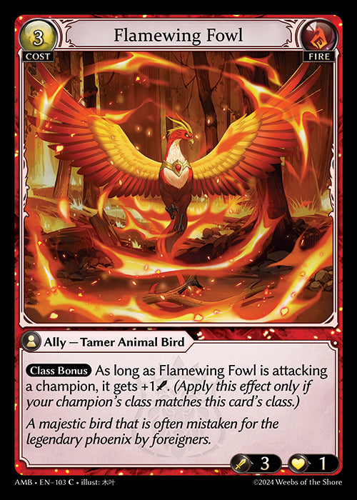 Flamewing Fowl (Mortal Ambition)(AMB-103)