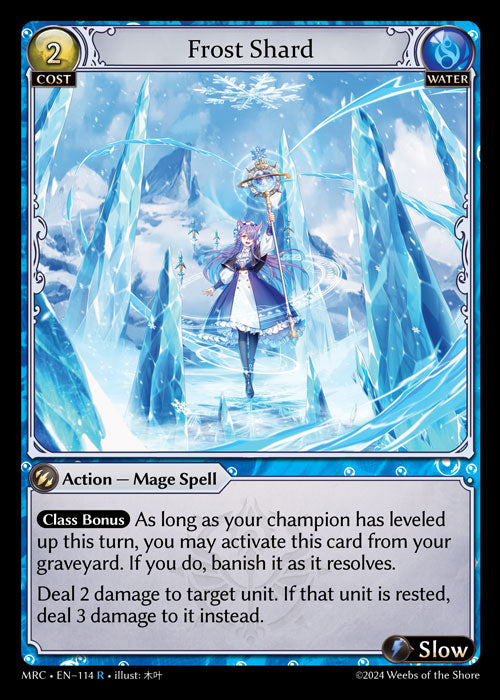 Frost Shard (Mercurial Heart)(MRC-114)