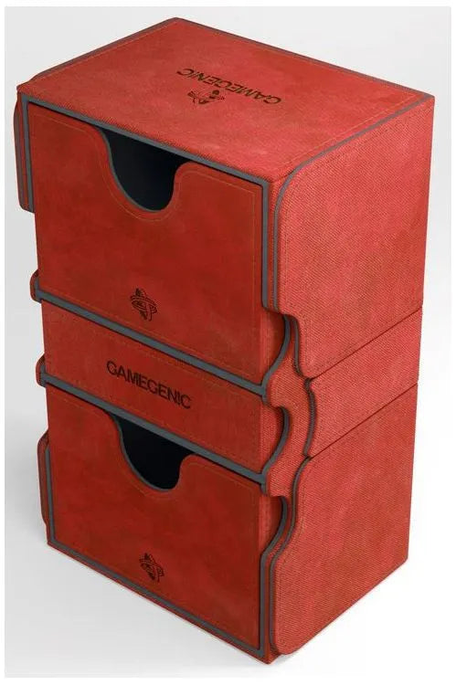 
                  
                    Gamegenic Stronghold Holds 200+ Sleeves Convertible Deck Box - Red
                  
                