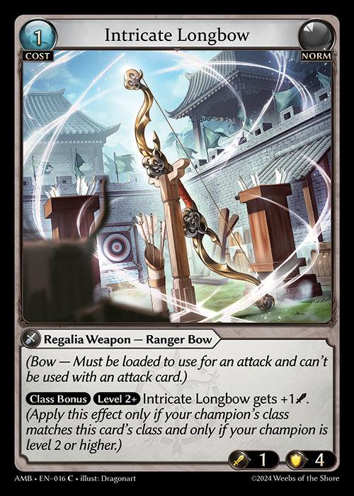 Intricate Longbow (Mortal Ambition)(AMB-016)