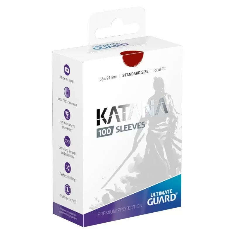 Ultimate Guard - Katana Sleeves Red