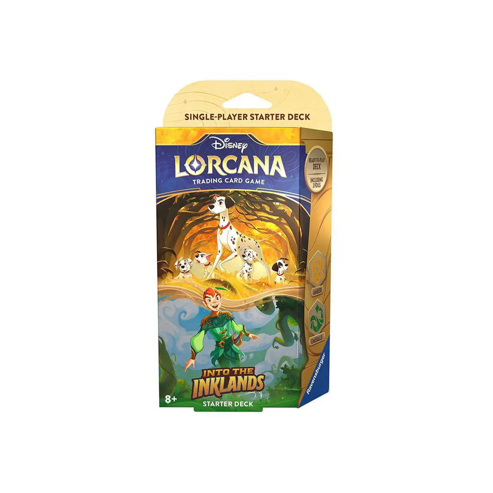 Disney Lorcana - Into The Inklands Starter Deck (Amber/Emerald)