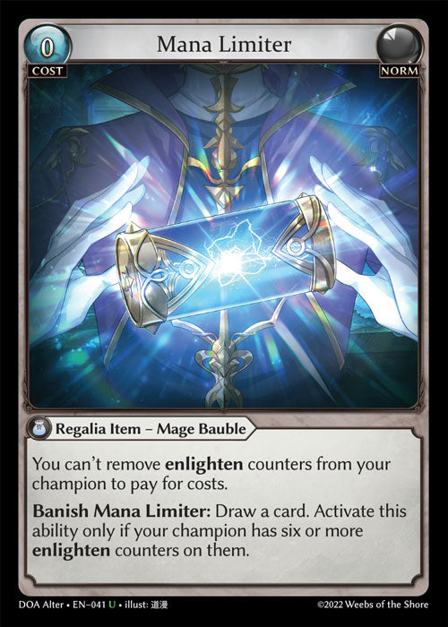 Mana Limiter (Dawn Of Ashes)(DOA-041)