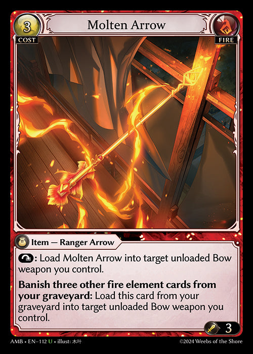 Molten Arrow (Mortal Ambition)(AMB-112)