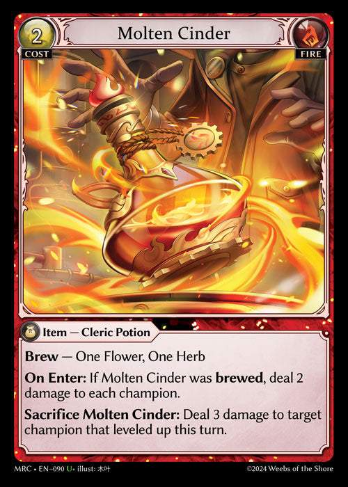 Molten Cinder (Mercurial Heart)(MRC-090)