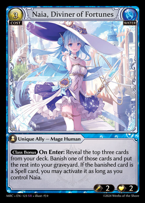 Naia, Diviner of Fortunes (Mercurial Heart)(MRC-123)