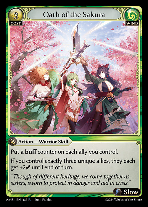 Oath of the Sakura (Mortal Ambition)(AMB-185)