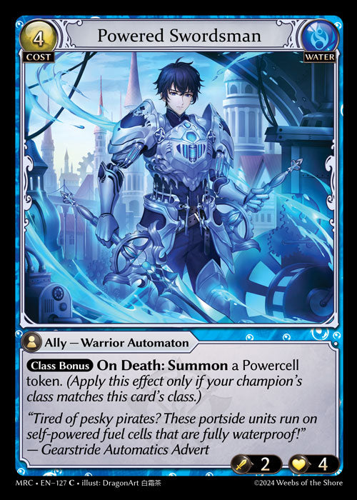 Powered Swordsman (Mercurial Heart)(MRC-127)