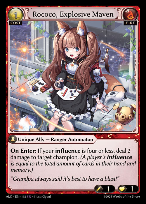 Rococo, Explosive Maven (Alchemical Revolution)(ALC-118)