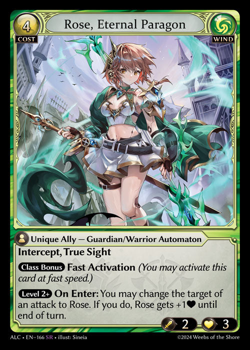 Rose, Eternal Paragon (Alchemical Revolution)(ALC-166)