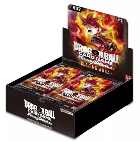 Dragon Ball Fusion World Blazing Aura (FB02) - Booster Box