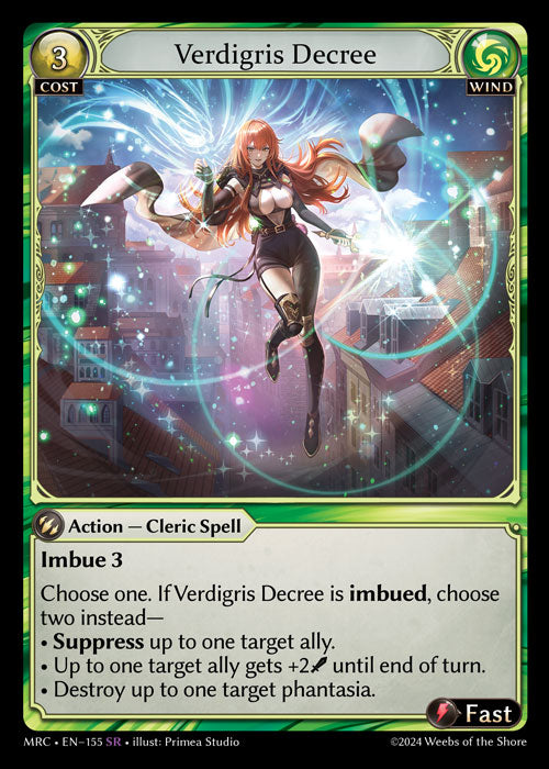 Verdigris Decree (Mercurial Heart)(MRC-155)