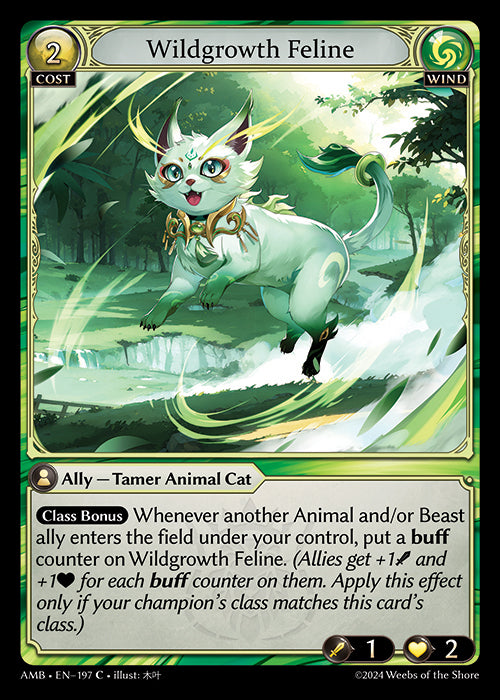 Wildgrowth Feline (Mortal Ambition)(AMB-197)