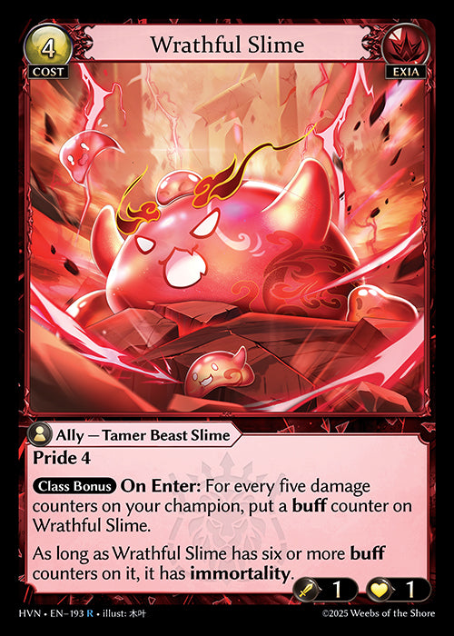 Wrathful Slime (Abyssal Heaven)(HVN-193)